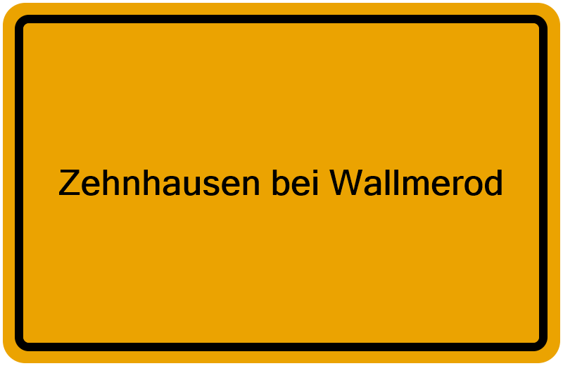 Handelsregisterauszug Zehnhausen bei Wallmerod